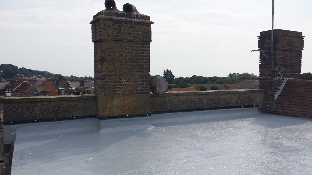 Flat roofing example 6
