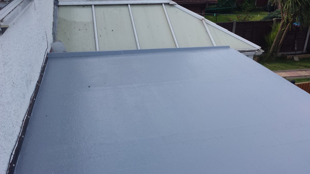 Flat roofing example 7