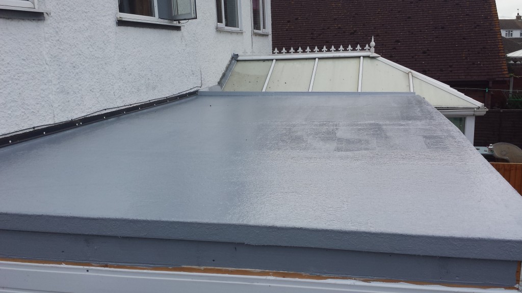 Flat roofing example 1